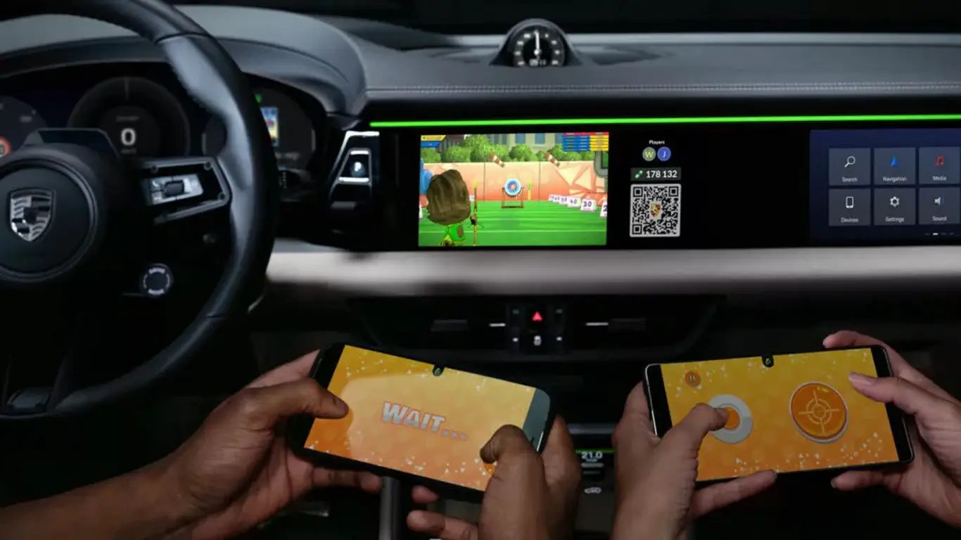Porsche Macan получит встроенные игры