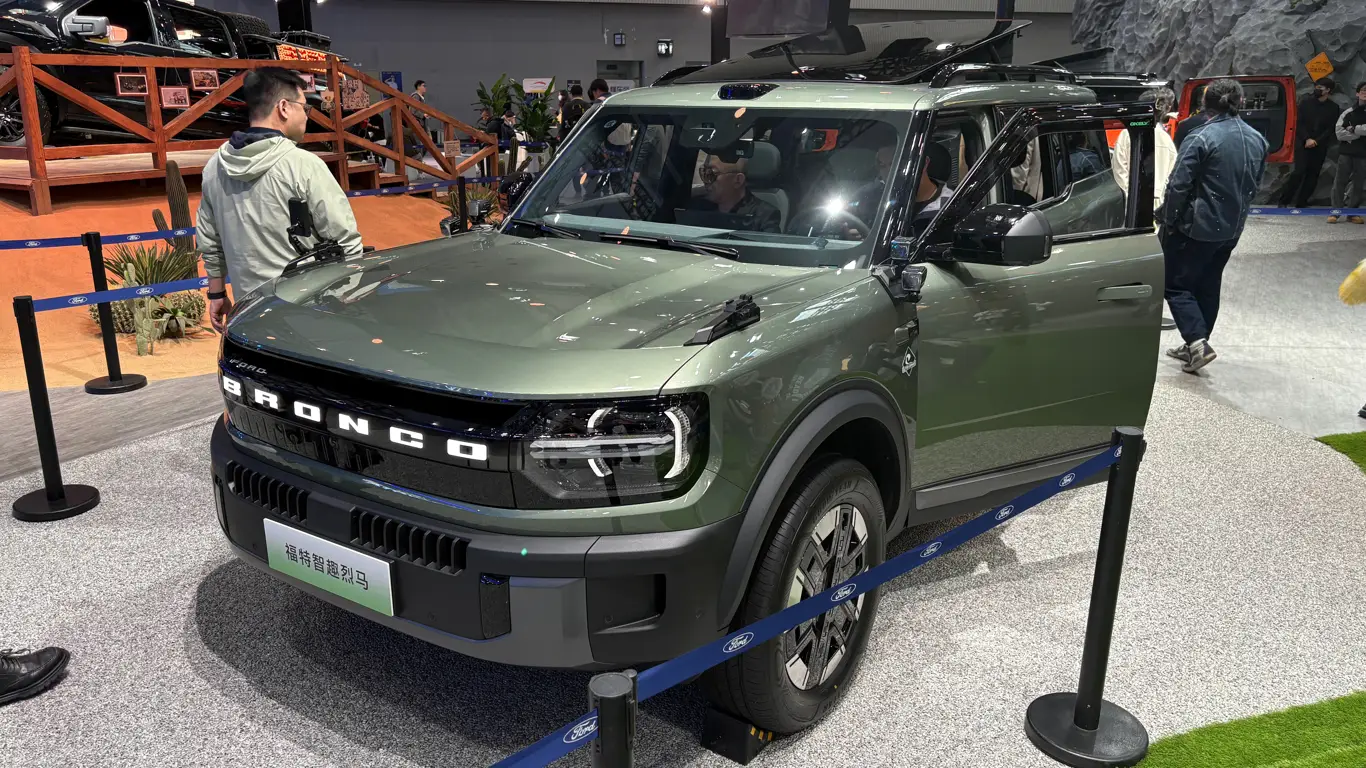Автосалон в Гуанчжоу 2025,Ford Bronco