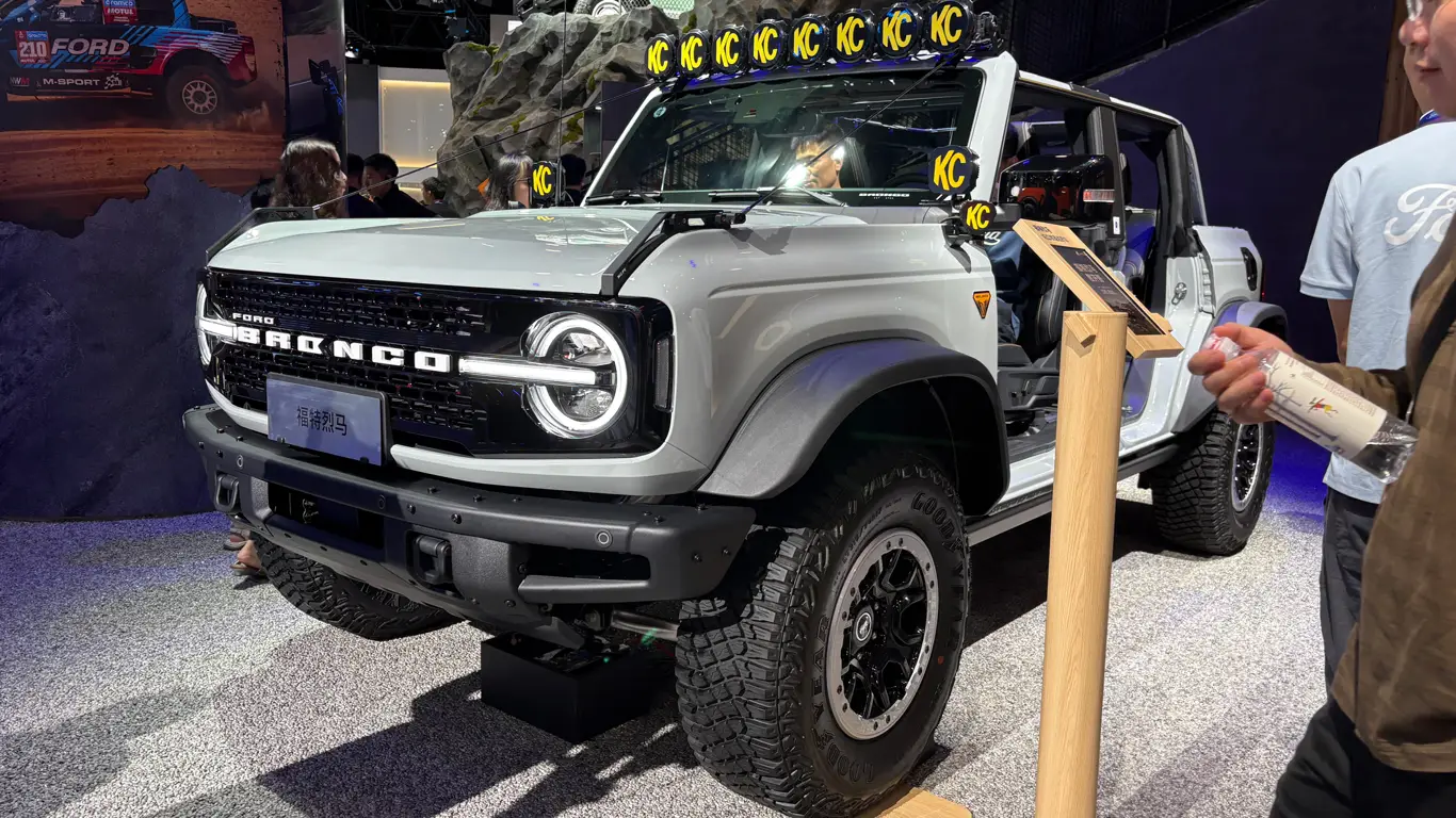 Автосалон в Чэнду 2025,Ford Bronco