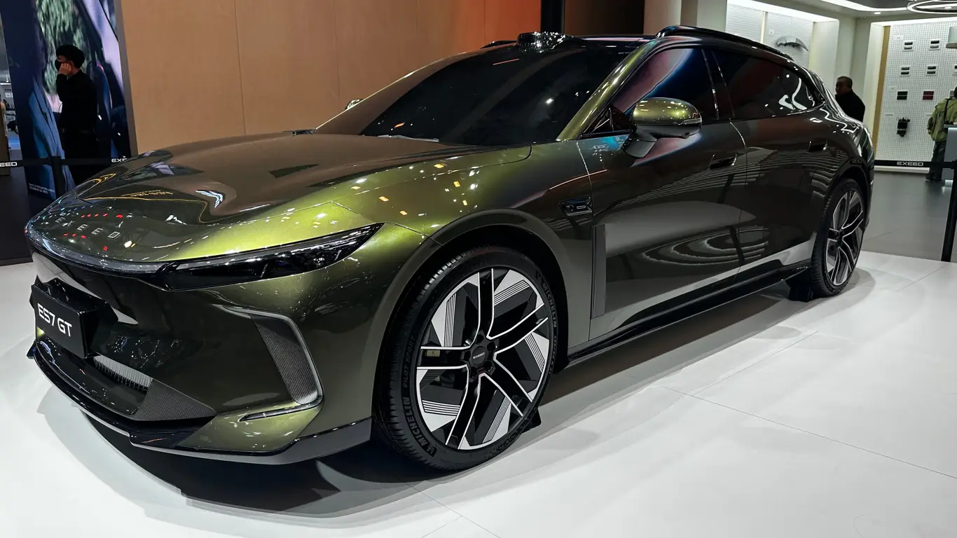 Автосалон в Гуанчжоу 2025,Exeed ES7 GT