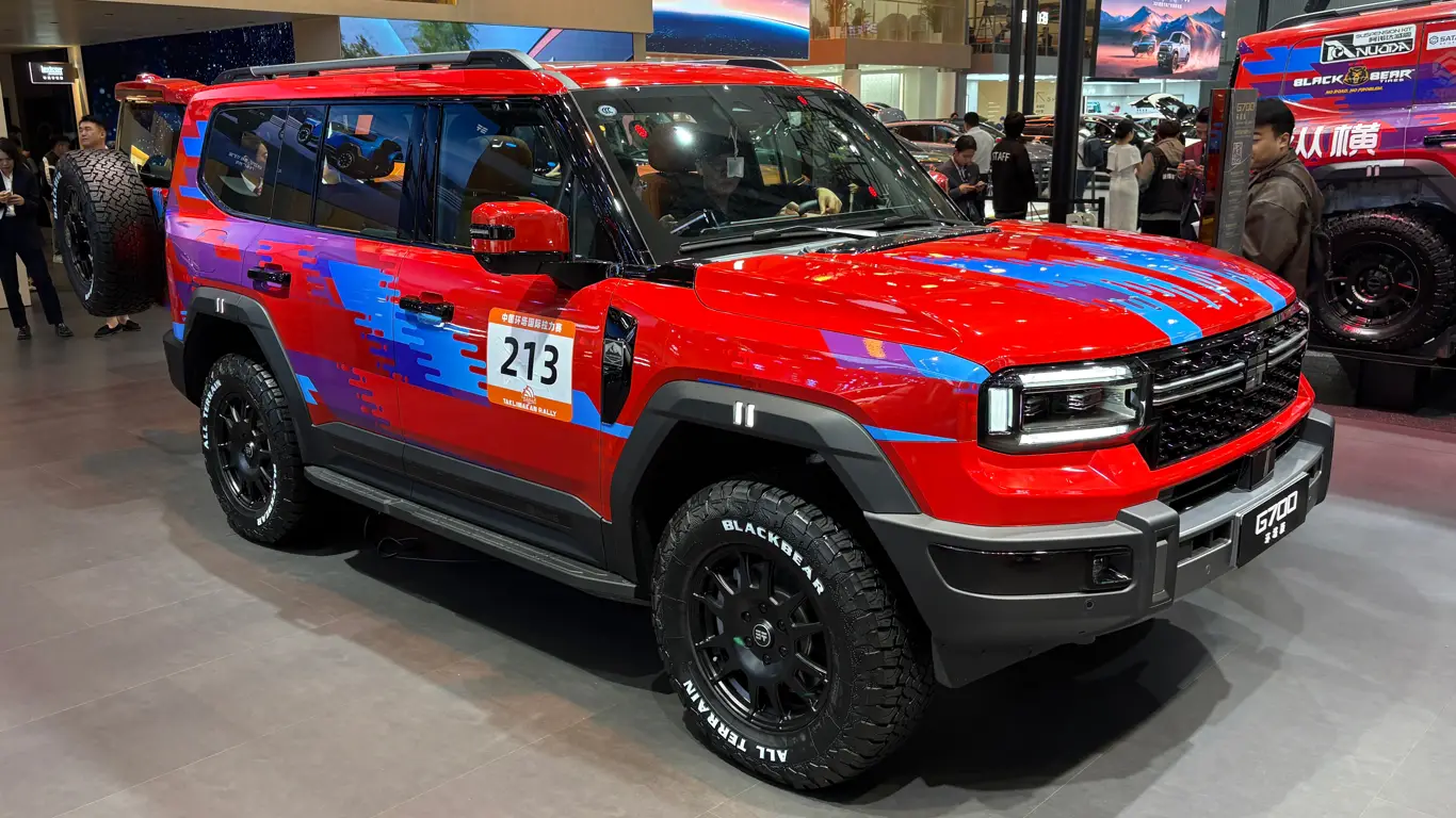 Автосалон в Гуанчжоу 2025,Jetour G700 Ring Tower Edition