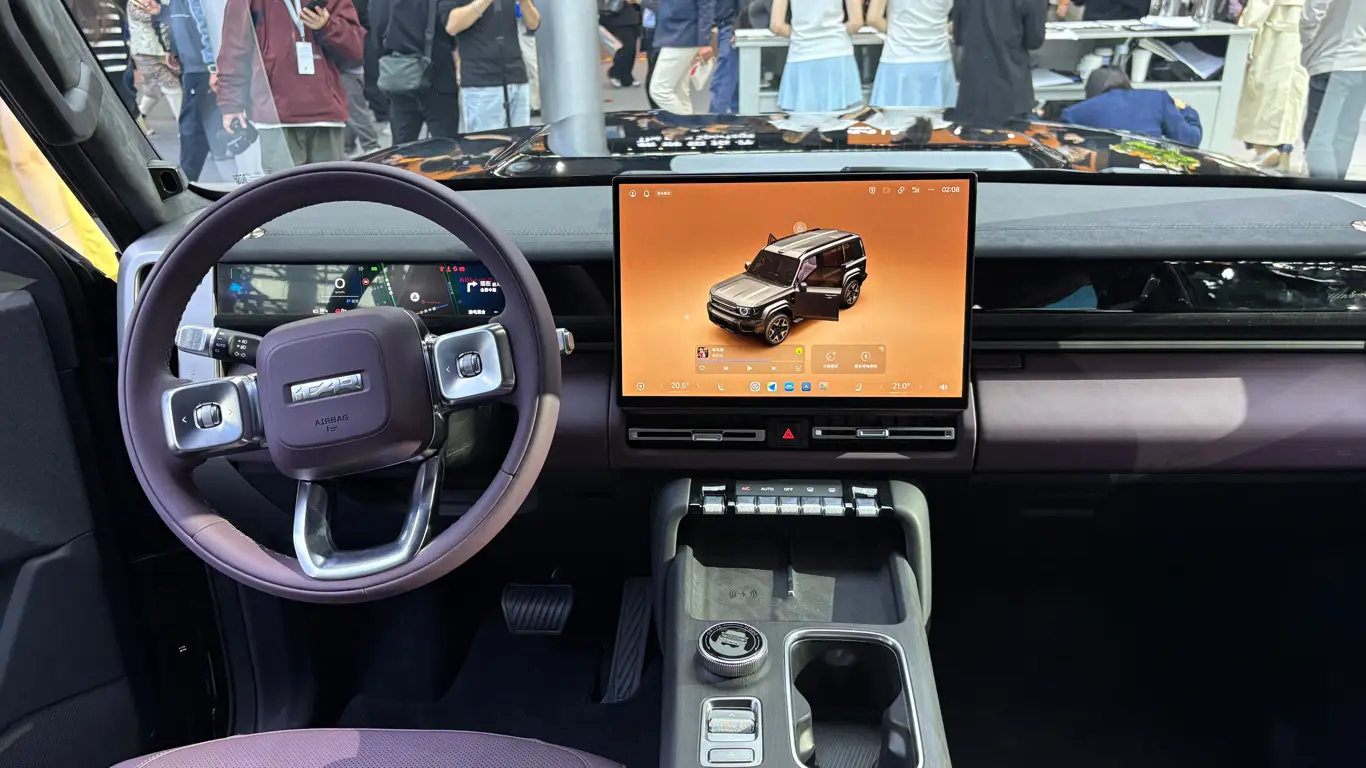 Автосалон в Гуанчжоу 2025,iCAR V27